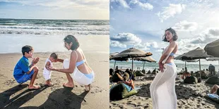 Potret Jessica Iskandar Santai di Pantai Sambil Pamer Bodygoals Dalam Balutan Bikini, Netizen: Mana Ada Orang Susah Liburan?