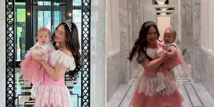Potret Jessica Mila Bersama Baby Kyarra Kembaran Gaun Cantik, Bagai Ratu dan Little Princess