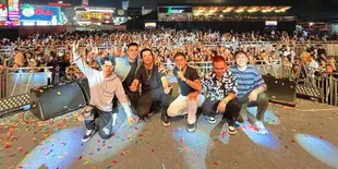 7 Potret Kangen Band Bawakan Lagu Sheila On 7 di Pestapora, Suara Andika Mahesa Mampu Sihir Penonton