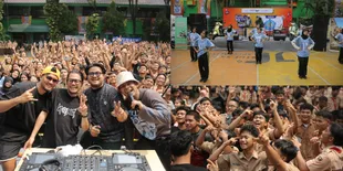Potret KapanLagi Pensi 2025 di SMAN 35 Jakarta, Dari Pertandingan Basket Seru Sampai Hiburan DJ
