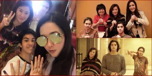 Potret Keakraban Keluarga Maia Estianty dan Sang Kakak, Pinky