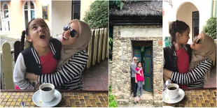 Potret Kebersamaan Laudya Cynthia Bella Dengan Aleesya, Seru!