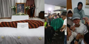Potret Kedatangan Jenazah Mendiang Titiek Puspa di Rumah Duka, Disambut dengan Isak Tangis Keluarga 