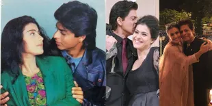 Potret Kedekatan Shahrukh Khan dan Kajol, Puluhan Tahun Bersahabat - Bantah Gosip Pernah Tidur Bareng