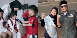 Potret Keluarga Irish Bella dan Haldy Sabri Lomba 17 Agustus Bareng Timnya, Seru Penuh Tawa