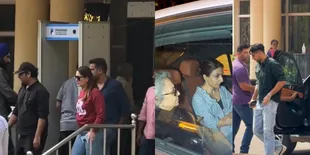 Potret Keluarga Saif Ali Khan Bergantian Jenguk ke Rumah Sakit, Sang Aktor Kini Sudah Keluar dari ICU 