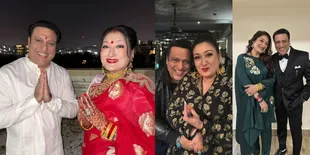Potret Kemesraan Govinda dan Sunita Ahuja, Sudah 37 Tahun Bersama - Kerap Diselingi Dugaan Perselingkuhan