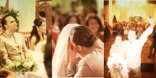 Potret Kenangan Manis Pernikahan Karen Pooroe dan Arya Claproth