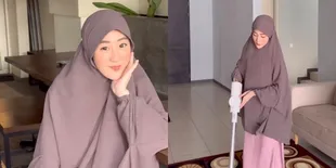 Potret Keseharian Larissa Chou, Bersih-Bersih Rumah dan Jemput Anak Nyetir Sendiri
