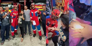 Potret Kiky Saputri Tak Bisa Lepas Cincin Jelang Operasi Caesar, Terpaksa Minta Tolong Damkar