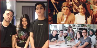 Potret Kompak Al El dan Dul Dengan Sepupu Cantik, Diandra Marsha