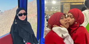 8 Potret Lady Rara Saat Umrah Bareng Sang Ibunda, Adem Banget - Nggak Pernah Berhenti Mengucap Kagum dan Bersyukur