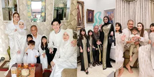 Potret Lebaran Nurah dan Teuku Rafly, Rassya Ikut Rayakan - Outfit Maksimal Dandan Cantik Banget Kayak Barbie