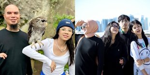 Potret Liburan Keluarga Mulan Jameela dan Ahmad Dhani, Paras Cantik Shafeea dan Tiara Ramai Jadi Sorotan