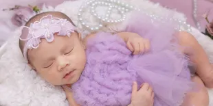 Potret L'Joyee Tamara Anak Ketiga Rizky Billar dan Lesti, Imut Banget!