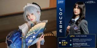 Potret Louise Mahasiswi UPH Ikut Clash Of Champions Season 2, Raih 120 Lebih Medali - Cantik Unreal Saat Cosplay!