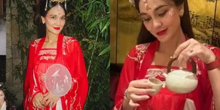 Potret Luna Maya Bridal Shower Pakai Hanfu, Pesona Cantiknya Makin Memancar