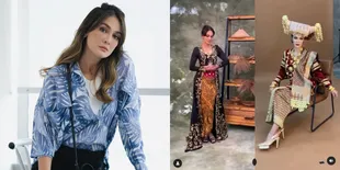 Potret Luna Maya yang Cantiknya Parah Banget Dalam Balutan Adat Jawa, Papua, dan Minang, Keren Banget - Tiga Baju Langsung Beda Karakter