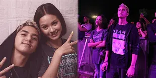 Potret Manis Al Ghazali dan Alyssa Daguise Hadiri Prambanan Jazz 