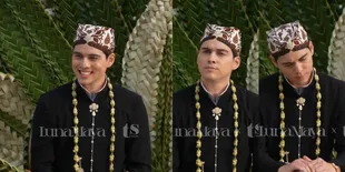 Potret Maxime Bouttier Jelang Akad Nikah dengan Luna Maya, Senyum Lebar - Tampan Pakai Beskap Jawa