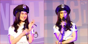 Potret Melody JKT48 Jadi Polisi Cantik, Siap Memborgol Hatimu