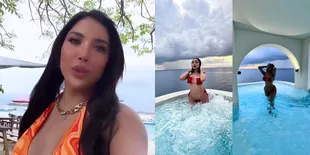 Potret Millen Cyrus Berbikini Two Piece Liburan di Lombok, Bikin Netizen Salfok