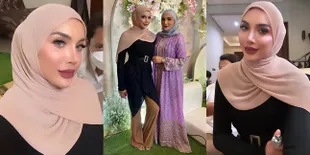 Potret Millen Cyrus di Pengajian 4 Bulanan Aurel Hermansyah, Disebut Bak Wanita Turki Saat Pakai Hijab - Kompak Foto Bareng Ashanty