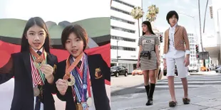 Potret Mischka dan Devon Kei, Anak Desainer Winnie Aoki yang Berprestasi Raih Medali Olimpiade Matematika Internasional
