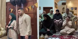 Potret Miskah Shafa Istri Yislam Jaidi Gelar Gender Reveal Dadakan Depan Keluarga, Pak Muh Sudah Yakin Jenis Kelamin Cucu Pertamanya