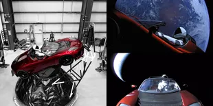 Potret Mobil Tesla Roadster Milik Elon Musk di Luar Angkasa!
