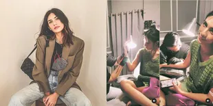 Potret Nadila Ernesta Saat Bikin Tato, Mama Cantik Cool Banget dengan Gambar-Gambar Kecil di Pundaknya