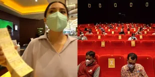 Potret Nagita Slavina dan Raffi Ahmad Sewa Satu Studio Bioskop Buat Nonton Bareng Tim RANS Entertainment
