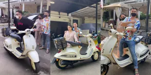 Potret Nagita Slavina Ngidam Vespa Christian Dior di Kehamilan 7 Bulan, Motor Para Sultan dengan Harga Selangit