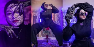 Potret Nathalie Holscher Pose Pakai Outfit Serba Hitam dan Jaring di Wajah dalam Photoshoot Terbaru, Dipuji Tetap Cantik Dandan Apa Aja