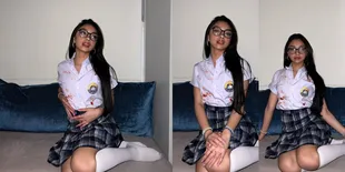 Potret Naura Ayu Dandan Jadi Siswi SMA Seram Untuk Halloween, Komentar Nola Be3 Kocak!