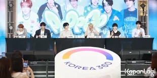 Potret NCT WISH Sapa Penggemar Indonesia Lewat NY MUSIC x NCT WISH 'poppop' Fansign in Jakarta