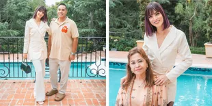 Potret Nia Ramadhani Lebaran Bareng Keluarga, Cantik dan Makin Fresh Tampil dengan Rambut Pendek Bak Lisa BLACKPINK