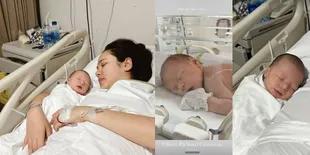 Potret Pamela Bowie Melahirkan Anak Pertama, Berjuang Seminggu - Bayi Ganteng Sejak Lahir 