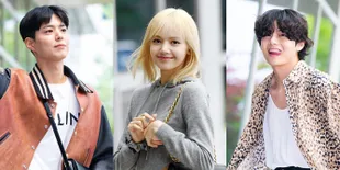 Potret Park Bo Gum, V BTS dan Lisa BLACKPINK di Bandara, Para Visual Berangkat Bareng Menuju Paris