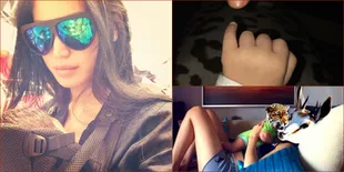 Potret Penampakan Baby El - Putra Pertama Jessica Iskandar