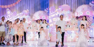 Potret Perayaan Meriah Ulang Tahun ke-6 Sheenagabriella Aurora Anak Momo Geisa, Tampil Cantik Kenakan Dress