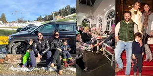 Potret Perayaan Natal Kareena Kapoor, Liburan Seru di Eropa - Saif Jadi Gitaris Dadakan