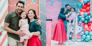 Potret Perayaan Natal Sekaligus Ulang Tahun Baby Chloe Anak Asmirandah dan Jonas Rivanno, Seru Banget