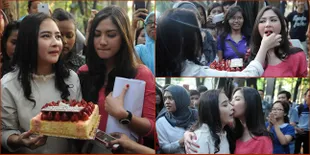 Potret Perayaan Ultah Jessica Mila, Disuapin dan Dipeluk Prilly