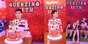 Potret Perayaan Ultah ke-11 Quenzino Anak Carissa Putri yang Makin Tampan, Pesta Meriah - Disewakan Taman Bermain Indoor