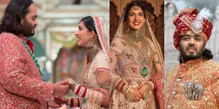 Potret Pernikahan Anant Ambani Anak Crazy Rich India, Persunting Radhika Merchant - Pesta Habiskan Rp9,6 Triliun