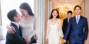 Potret Pernikahan Budisatrio Djiwandono Keponakan Prabowo Subianto dengan Wanita Cantik Bernama Mila Gunawan