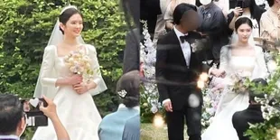 Potret Pernikahan Jang Nara Tampil Cantik Pakai Gaun Putih, Dipenuhi Kebahagiaan Bagaikan Scene di Drakor