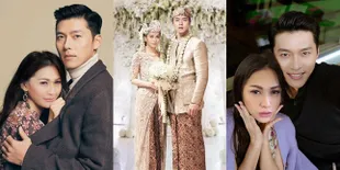 Potret 'Pernikahan' Tata Janeeta Dengan Hyun Bin, Sampai Dihadiri BTS