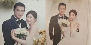 Potret 'Pernikahan' Zhao Lusi dan William Chan, Gaun Pengantin 'Mempelai Wanita' Jadi Sorotan